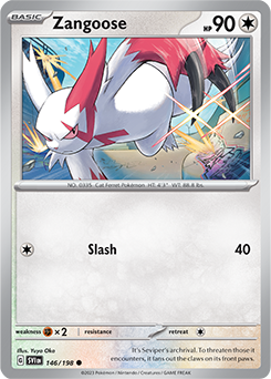 Zangoose 146/198 Scarlet & Violet Scarlet & Violet
