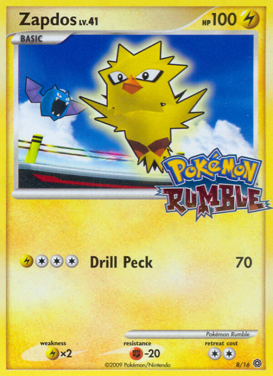 Zapdos 8/16 Other Pokémon Rumble