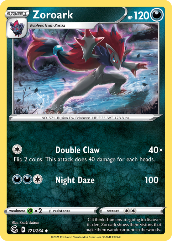 Zoroark 171/264 Sword & Shield Fusion Strike
