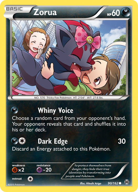 Zorua 90/162 XY BREAKthrough