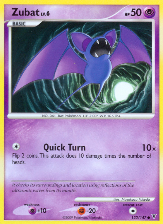 Zubat 133/147 Platinum Supreme Victors