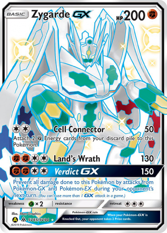 Zygarde-GX SV65/94 Sun & Moon Shiny Vault