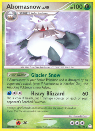 Abomasnow 19/123