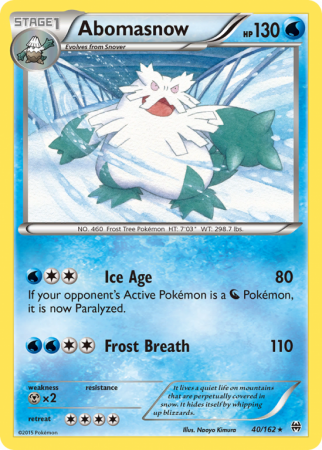Abomasnow 40/162