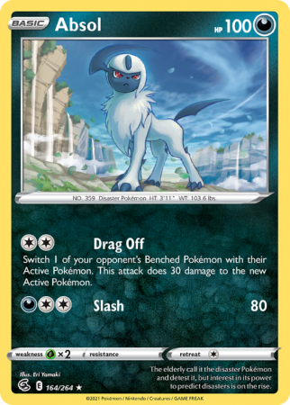 Absol 164/264 Sword & Shield Fusion Strike