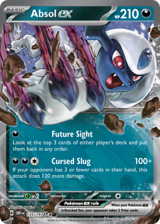 Absol ex 135/197 Scarlet & Violet Obsidian Flames