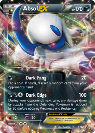 Absol-EX XY62/183 XY XY Black Star Promos
