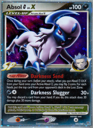 Absol G LV.X 141/147 Platinum Supreme Victors