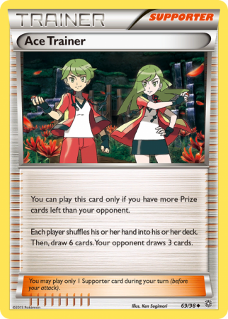 Ace Trainer 69/98 XY Ancient Origins