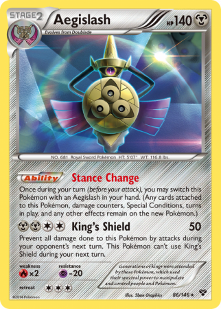 Aegislash 86/146 XY XY