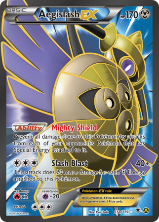 Aegislash-EX 65a/119 XY Phantom Forces