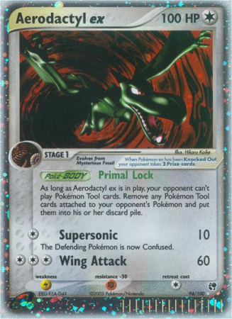Aerodactyl ex 94/100 EX Sandstorm