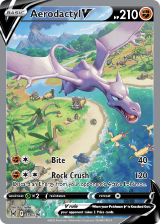 Aerodactyl V 180/196 Sword & Shield Lost Origin