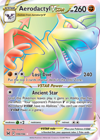 Aerodactyl VSTAR 199/196