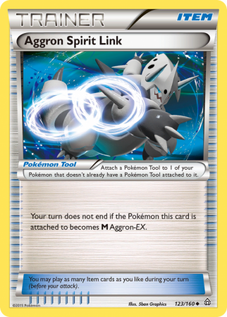 Aggron Spirit Link 123/160 XY Primal Clash