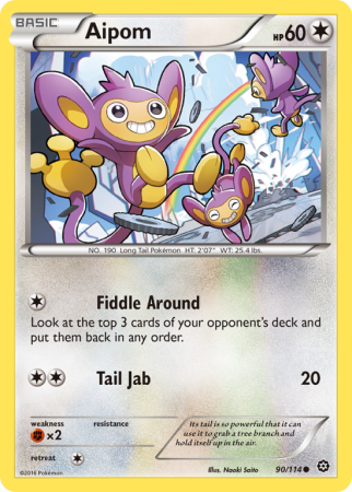 Aipom 90/114 XY Steam Siege