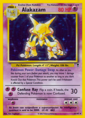 Alakazam 1/110 Other Legendary Collection