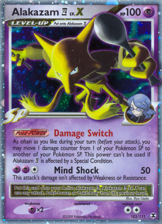 Alakazam E4 LV.X 103/111