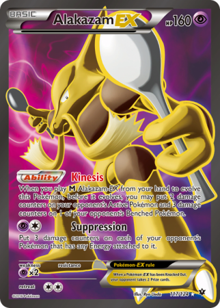 Alakazam-EX 117/124 XY Fates Collide