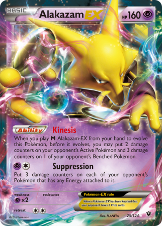Alakazam-EX 25/124 XY Fates Collide