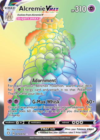 Alcremie VMAX 73/72 Sword & Shield Shining Fates