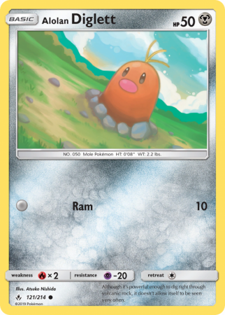 Alolan Diglett 121/214