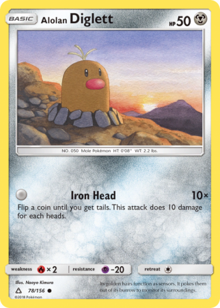 Alolan Diglett 78/156