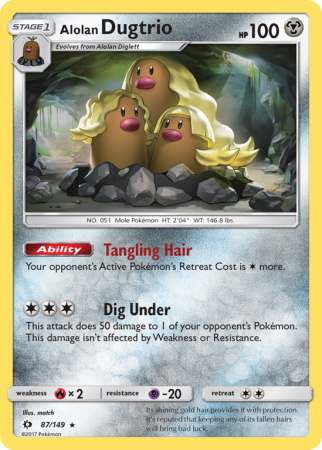 Alolan Dugtrio 87/149