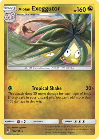 Alolan Exeggutor 114/181