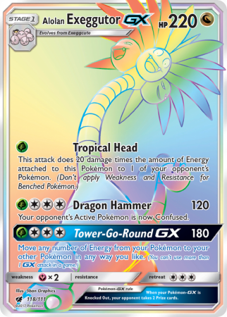Alolan Exeggutor-GX 118/111