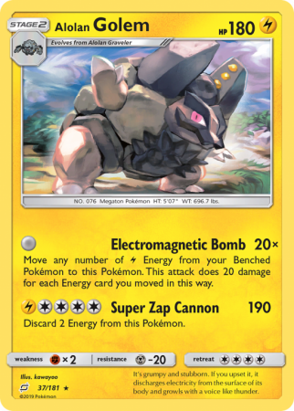 Alolan Golem 37/181