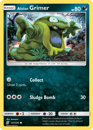 Alolan Grimer 127/236