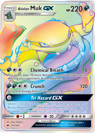 Alolan Muk-GX 157/147