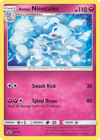 Alolan Ninetales SM128/156