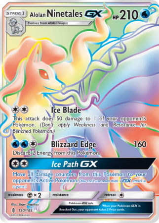 Alolan Ninetales-GX 150/145