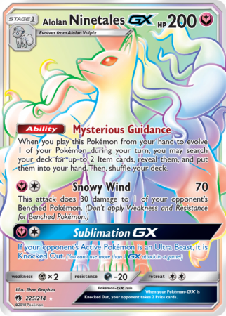 Alolan Ninetales-GX 225/214