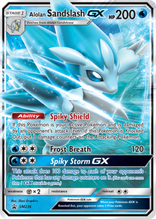 Alolan Sandslash-GX SM236/156