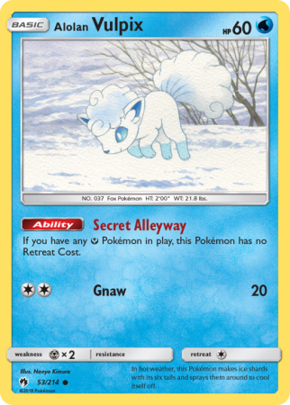 Alolan Vulpix 53/214
