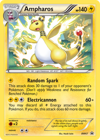 Ampharos BW67/101