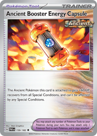 Ancient Booster Energy Capsule 159/182 Scarlet & Violet Paradox Rift