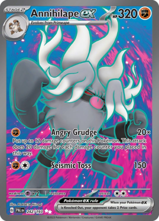 Annihilape ex 242/193 Scarlet & Violet Paldea Evolved