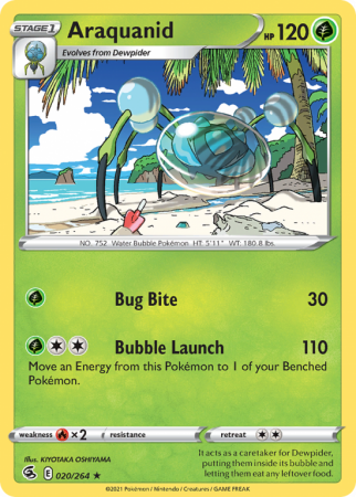 Araquanid 20/264 Sword & Shield Fusion Strike