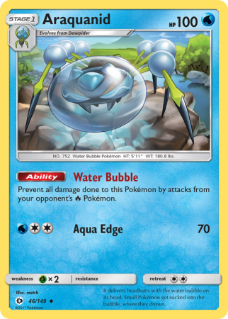 Araquanid 46/149 Sun & Moon Sun & Moon