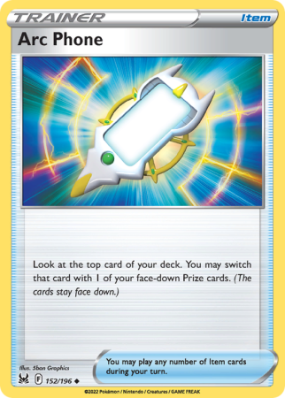 Arc Phone 152/196 Sword & Shield Lost Origin