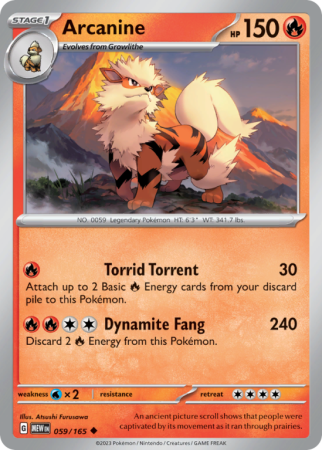 Arcanine 59/165