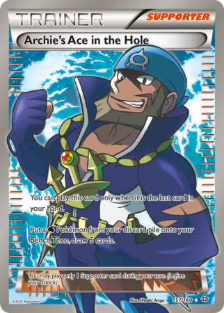 Archie's Ace in the Hole 157/160 XY Primal Clash