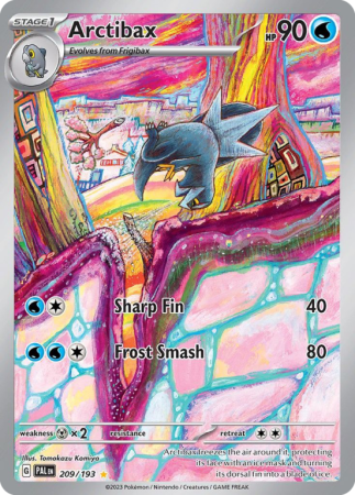 Arctibax 209/193 Scarlet & Violet Paldea Evolved