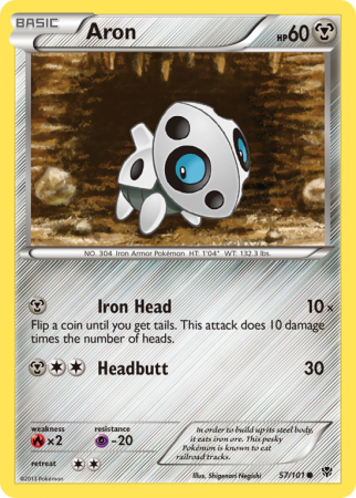 Aron 57/101 Black & White Plasma Blast