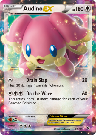 Audino-EX 84/124 XY Fates Collide