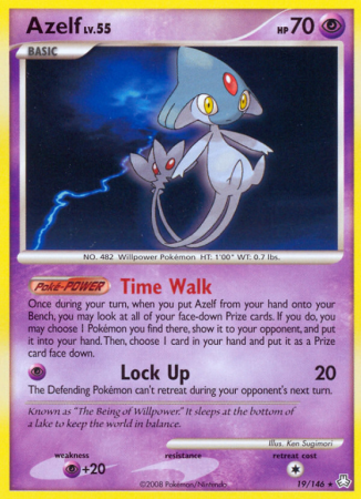 Azelf 19/146 Diamond & Pearl Legends Awakened